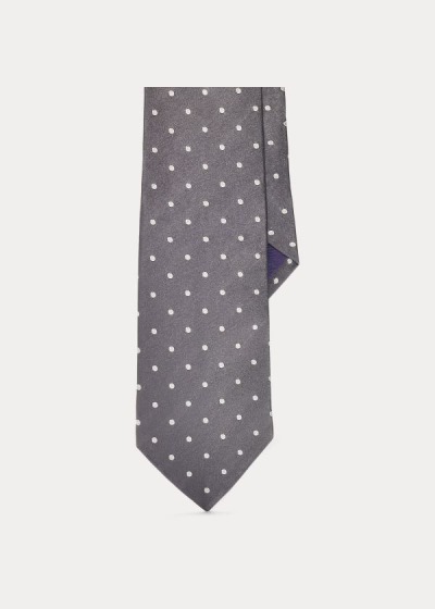 Laços Ralph Lauren Polka-Dot Silk Satin Homem 85302-FMUZ